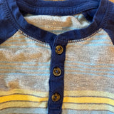 Striped Long Sleeve | 3T | Okie Dokie