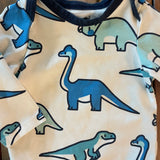 Bold Dinos Long Sleeve Onesie | Monica & Andy