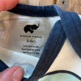 Bold Dinos Long Sleeve Onesie | Monica & Andy