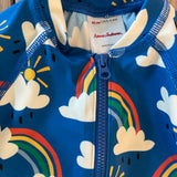 It's All Sunshine & Rainbows Swim Romper | Hanna Andersson