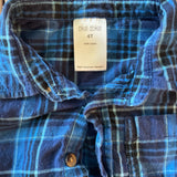Plaid Long Sleeve | 4T | Okie Dokie