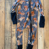 Little Tiger Zip Up Pajama | Buckle Me Up