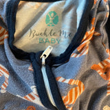 Little Tiger Zip Up Pajama | Buckle Me Up