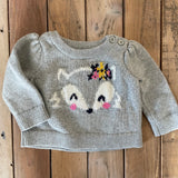 Fox Knit Sweater | Baby Gap
