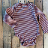 Striped Long Sleeve Onesie | Old Navy