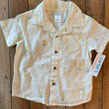 Pineapple Button Up | 12-18 mo | Carter's