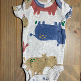 Hippo Onesie | preemie | Carter's
