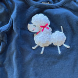 Poodle Long Sleeve Onesie | Garanimals