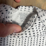 White Pyramid Onesie | preemie | Carter's