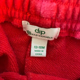 Red Shorts | 12-18 mo | Dip