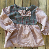 Plaid and Pink Dress