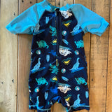 Fun Dino Swim Romper | 12-18 | Old Navy