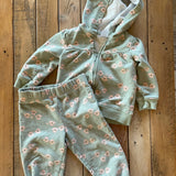 Pink Dainty Flower Sweat Suit | Carter's