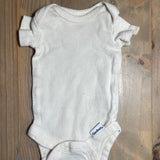 White Onesie | preemie | Gerber