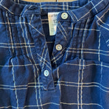 Plaid Long Sleeve Shirt | 9-12 | Carter's