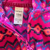 Fleece Geo Zip Up Sweater | Carter's