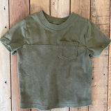 Olive Green Pocket Tee | Wonder Nation