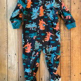 Dragon Fleece Zip Up Pajama | 9-12 mo | Carter's