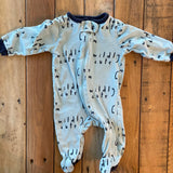 Wildly Cute Zip Up Pajama | newborn | Gerber