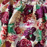 Long Sleeve Flower Blouse
