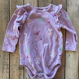 Ballerina Long Sleeve Onesie | Garanimals
