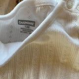 White Eyelet Long Sleeve Onesie | Garanimals