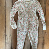 Organic Flower Power Pajama Set | Rabbit + Bear