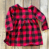 Red Flannel Dress | Wonder Nation