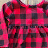 Red Flannel Dress | Wonder Nation