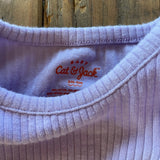 Purple Ribbed Flutter Sleeve Onesie | Cat & Jack