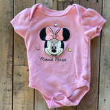 Minnie Mouse Short Sleeve Onesie | Disney