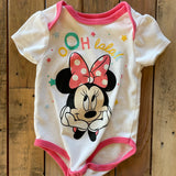 Minnie Mouse Short Sleeve Onesie | Disney