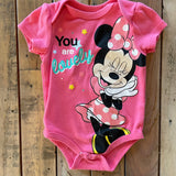 Minnie Mouse Short Sleeve Onesie | Disney