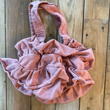 Pink Ruffled Overall Dress | 6-9 mo