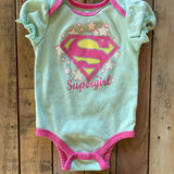 Supergirl Short Sleeve Onesie