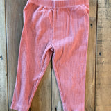 Ribbed Pink Leggings | 6-9 mo | Carter's