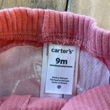 Ribbed Pink Leggings | 6-9 mo | Carter's