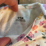 Floral Onesie | 6-9 mo