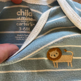 Little Lion Striped Romper | Carter's