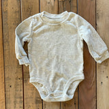 Plain Grey Long Sleeve Onesie | Carter's
