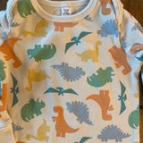 Dino Snap Up Pajama | 3-6 mo