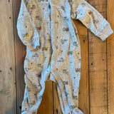Tractor Snap Up Pajama | 3-6 mo | Carter's