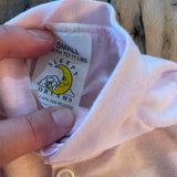 Pink Footie Button Up Pajama | 0-3 mo | Sleepy Dreams