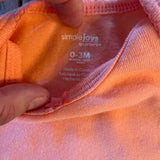 Baby Pink Onesie | 0-3 mo | Carter's