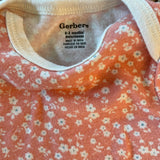 Small Flowers Onesie | 0-3 mo | Gerber