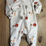 Fleece Veggies Zip Up Pajama | newborn | Carter's