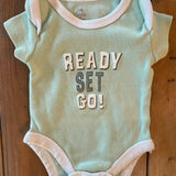Ready Set Go Onesie | 0-3 mo | Baby Elements