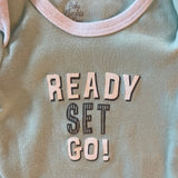 Ready Set Go Onesie | 0-3 mo | Baby Elements