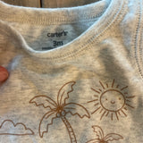 Island Camping Onesie | 0-3 mo | Carter's