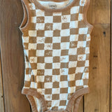 Checkered Onesie | 0-3 mo | Carter's